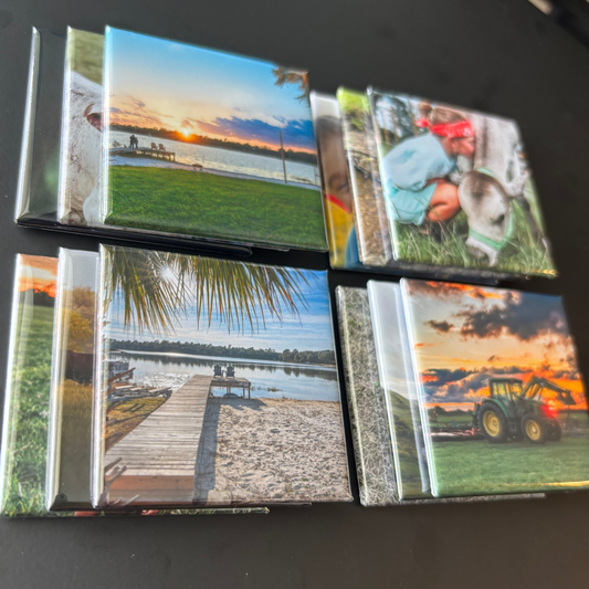 12 - Custom 2x2 Photo Magnets